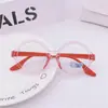 Nuevas gafas de sol infantiles de silicona con montura redonda, plegables, para luz azul, gafas para clase infantil, gafas de estudio para niños
