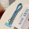 Cordón para Teléfono con Hebilla Ajustable, Correa de Muñeca Simple de Color Sólido, Cuerda de Mano Universal, Pulsera Duradera de Moda