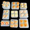 Brinquedo Alimentício Narizinho Sanduíche Pizza Pata de Gato Rato Queijo Biscoito Silicone Macio Molde