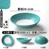 Pratos de Melamina Xiangyuan para Restaurantes e Hotéis, Pratos para Pratos Quentes com Revestimento Exquisito, Pratos Redondos Criativos Coloridos para Uso Comercial