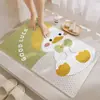 Alfombrilla Antideslizante para Piso de Baño, Alfombrilla Impermeable para Pies de Ducha de Baño, Alfombrilla de Baño para Tina Infantil, Alfombrilla Especial Anticaídas con Ventosas, Transfronterizo