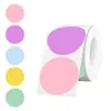 Adecuado para Phomemom220 M221 M120 Papel de Etiquetas Láser Gradiente Yakelai Papel Térmico Redondo de 50 mm