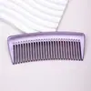 Peine Dorado de Carbono Amazon Transfronterizo de Bolsillo para Equipaje de Mano Portátil de Plástico Peine Pequeño Peine Plano Masajeador de Cabello Peine para el Cabello