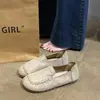 Mocassins Retrô para Mulheres, Novo Estilo Outono, Slip-On com Solado Macio, Leves e Confortáveis para Mamãe
