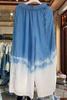 Pantalones Casuales Tie-Dye Verano Nuevo Algodón Bordado Mujer Pantalones Casuales Sueltos Pantalones de Pierna Ancha Ropa Étnica de Viaje Lote