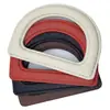 Accesorios para Bolsas Asa de Cuero Bolsa de Lana DIY Asa de Cuero de Calidad con Forma de D Asa Tejida para Bolso