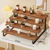 Estante de Almacenamiento para Cosméticos, Lavabo, Organizador Tipo Escalera para Productos de Cuidado de la Piel, Perfume, Mascarilla Facial, Vaso para Cepillo de Dientes, Estante de Almacenamiento para Pasta de Dientes