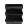 Maceta rectangular para balcón de autorriego, maceta para verduras, caja de plantación especial para verduras y cebolletas, maceta para flores y suculentas, macetero rectangular largo