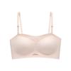 Ropa interior sin tirantes para mujer, sujetador push-up de pecho pequeño, antideslizante, invisible, anti-corrimiento, sin aros, fino y sin costuras.