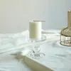 Comercio Exterior Más Vendido Estilo Ins Vela Aromática Cilíndrica Blanca Recuerdo de Boda Ambiente de Alta Gama Decoración Romántica