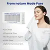 Toalla facial comprimida estilo inglés transfronteriza, en caja, con textura de perla, engrosada y ampliada, buena absorción de agua, toalla facial desechable