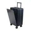 Maleta Gruesa de Negocios 20 pulgadas Estuche con Ruedas de Apertura Frontal Rueda Universal Caja con Contraseña Silenciosa Estuche de Cabina con Apertura Frontal