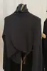 Capa base de punto fino de lana para mujer, nuevo estilo otoño/invierno, prenda interior de alta gama, top suéter de cuello en U para invierno