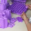 Flor de jabón de rosa Material de embalaje para regalo del Día de San Valentín Flor de jabón hecha a mano DIY sin base Cabeza de flor de jabón Venta al por mayor
