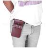 Carcaj de cuero para tiro al aire libre, bolsa para arco de 6 orificios, cinturón de caza para la cintura, bolsa para arco de cadera, bolsa táctica multifuncional para arquería