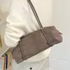 Bolso de mujer de gran capacidad 2026 nuevo bolso de hombro casual de nicho vintage con un toque de alta gama para el trabajo y los desplazamientos, bolso tipo almohada