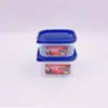 Dos cajas de almacenamiento de dibujos animados para snacks de bebé, caja sellada, lonchera pequeña para picnic al aire libre, caja pequeña, primera generación de pelo
