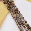 Pulseira de Contas Soltas de Ágata Bicolor Natural Contas para DIY Pulseira Tecida à Mão de Cristal Acessórios de Joias