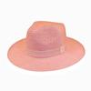 Sombrero de paja de ala ancha transfronterizo, con banda elástica y ala plana, resistente al sol, para exteriores, para hombres y mujeres, sombrero Panamá