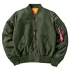 Jaqueta Aviador Masculina MA1 Baseball Suit Tendência Ins Primavera e Outono Roupa Externa Fina Força Aérea Verde Militar Casaco Suit Pão Casal