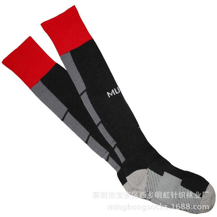 加厚足球袜子