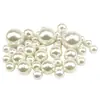 Suministro Directo de Fábrica ABS Alto Brillo No Poroso Perla de Imitación Material DIY 1 mm - 30 mm Perlas Sueltas de Perla de Imitación Estilo Coreano Perlas Brillantes