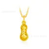 Colgante de Oro Puro 999 Shuibei Gold Cadena de Clavícula de Oro Duro 3D Set de Regalo de Promoción para la Industria de la Belleza Artículo Caliente de Transmisión en Vivo
