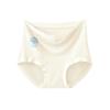 Ropa interior de modal para mujer talla grande mm gordita Cintura alta Control de abdomen Algodón puro Entrepierna antibacteriana Niñas Ropa interior transpirable
