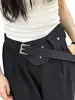 Riñonera de Estilo Coreano de Nicho con Cierre de Cinturón, Bolsita de Almacenamiento para la Cintura Simple Retro, Accesorio Diario para Mujer