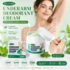 Comercio Exterior Transfronterizo Crema para el Olor Corporal a Menta Desodorante para Axilas Crema Desodorante Antitranspirante Fragancia de Larga Duración Fabricante Completo en Inglés