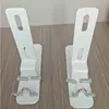Clips de Fijación para Tablero Perforado, Soportes Verticales de Clip para Tablero Perforado, Accesorios para Tablero Perforado de Escritorio y Pared, Clips de Fijación en Forma de U