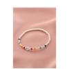Pulsera de plata de ley S925 con diseño de arcoíris sonriente, ideal para niñas, estudiantes ...