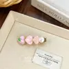 Dulce y Lindo Transparente Rosa Gelatina Dibujo Animado Conejo Suave y Adorable Versátil Pinza para el Cabello Flequillo Femenino Accesorio para el Cabello Al Por Mayor