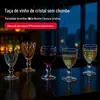 Taças de Vinho Vintage com Relevo para Uso Doméstico, Taças Espessas Resistentes ao Calor, Taças de Vinho e Destilados Estilo Europeu