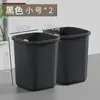Cubo de basura con tapa, nuevo modelo para el hogar, gran capacidad, tipo pedal, para baño, cocina, inodoro, dormitorio, sala de estar, papelera de prensa manual