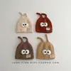 Toucas para Bebês, Quentes de Tricô para Outono e Inverno, Fofas com Proteção para Orelhas, Toucas Puxar para Bebês Meninos e Meninas, Toucas de Lã para Recém-Nascidos
