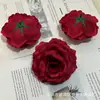 Cabezas de Flores Artificiales de Rosa Luz Solar para Velos de Novia de Boda, Arte Floral, Decoración de Fondo para Fotografía, Pared de Flores, Flores de Seda