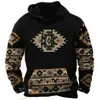 Ropa de otoño e invierno para hombre de importación, sudadera con capucha casual de primavera para hombre con forro de polar, ropa deportiva casual retro con estampado 3D