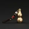 Llavero de Calabaza Bodhi de Latón del Zodiaco Colgante Puro de Cobre para Llave de Coche Colgante Joyería Puesto Regalo
