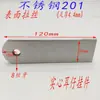 Acessórios para Guarda-Corpo 304 Poste Corrimão Guarda-Corpo Aço Inoxidável Peças de Fixação para Escada Peças de Garra Conectora para Vidro Peça de Orelha Pino de Orelha