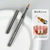 Set de pinceles para nail art con mango de metal, herramientas versátiles para nail art para fototerapia, delineado, pintura, acuarela y pinceles para graffiti