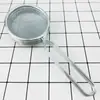 Colador de Malla Fina Pequeño de 8 cm para Aceite, Colador Doméstico, Espumadera de Cocina, Colador Grande de Acero Inoxidable para Fideos y Empanadillas, Filtro de Aceite