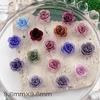 Accesorios para uñas con efecto tie-dye de Guofeng, resina luminosa mixta, accesorios para armaduras, suministros para uñas que combinan con todo.