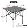 Mesa Portátil Plegable para Exteriores para Acampar, Picnic, Tour en Coche por el Campo, Barbacoa, Ligera Metabo