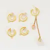 Convertidor de Pinza para Oreja de Espiral Antimosquitos Accesorios para Pendientes DIY Moda Estilo Colgante Redondo Pendientes sin Perforar Venta al por Mayor