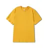 Camiseta de Color Sólido Nueva 2020 de Manga Corta para Estudiante Hombre Ropa de Verano para Parejas Moda Coreana Camiseta Básica de Media Manga
