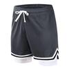 Atacado Shorts Masculinos Soltos Calças Cinco Pontos Treino Esportivo Shorts de Basquete Fitness Masculino Verão Corrida Anti-Luz Secagem Rápida