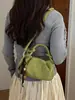 Elegante bolso de mano plisado 2026 nuevo popular retro simple bolsa de albóndiga nicho moderno bandolera hobo bag