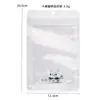 Saco Composto Cor Neutra Saco Ziplock Saco Composto Zíper Osso Saco de Embalagem para Palmilha Pronto para Design