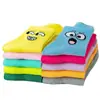 Calcetines de Color Caramelo con Emojis hasta la Mitad de la Pantorrilla, Calcetines Talla Grande para Mujer, Calcetines hasta la Mitad de la Pantorrilla para Comercio Exterior, Calcetines Deportivos Largos Originales de Amazon